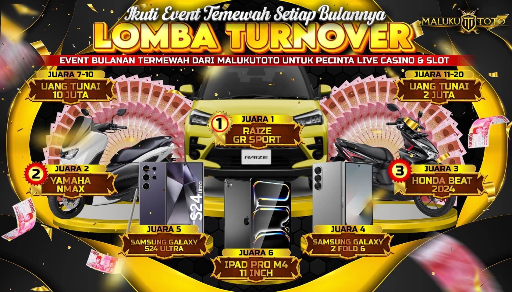 BANNERLOMBATURNOVERMALUKUTOTOAPRIL